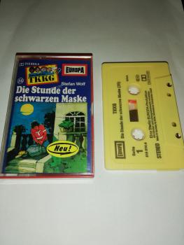 TKKG Folge 25 Die Stunde der schwarzen Maske Gelb 515804.4 Europa(Kleines Fenster)