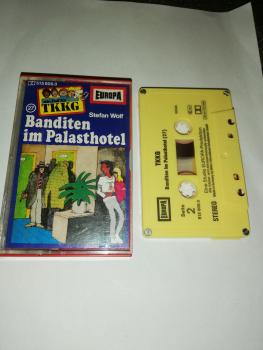 TKKG Folge 27 Banditen im Palasthotel 4-fach geschraubt Gelb 515806.0