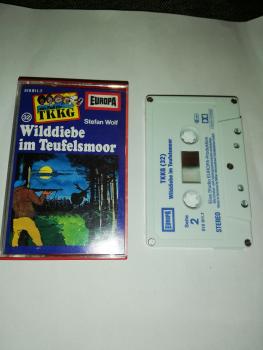 TKKG Folge 32 Wilddiebe im Teufelsmoor 5-fach geschraubt Blau Weiß 515811.7