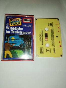 TKKG Folge 32 Wilddiebe im Teufelsmoor 5-fach geschraubt Gelb 515811.7 Europa