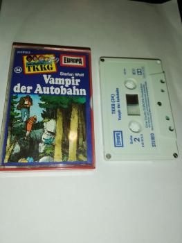TKKG Folge 34 Vampir an der Autobahn 5-fach geschraubt Blau Weiß 515813.3(Großes Fenster)