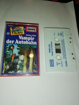 TKKG Folge 34 Vampir an der Autobahn Blau Weiß 515813.3