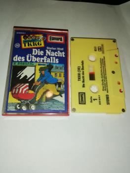 TKKG Folge 35 Die Nacht des Überfalls 5-fach geschraubt Gelb 515814.1 Europa(Kleines Fenster)