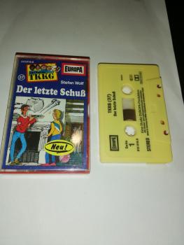 TKKG Folge 37 Der letzte Schuß Gelb 515816.8 Europa(Großes Fenster)