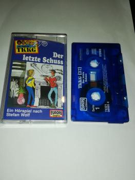 TKKG Folge 37 Der letzte Schuß 5-fach Silber geschraubt Blau  7432198995 4 Europa