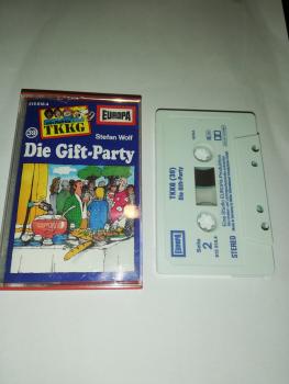 TKKG Folge 39 Die Gift-Party Weiß Blau 515818.4 Europa(Großes Fenster)