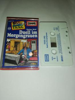 TKKG Folge 40 Duell im Morgengrauen Weiß Blau 515819.2