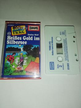 TKKG Folge 41 Heißes Gold im Silbersee Blau Weiß 515830.3