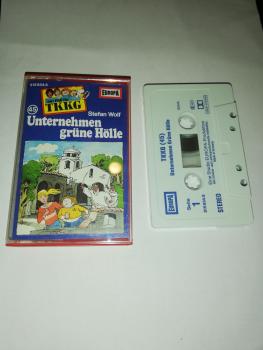 TKKG Folge 45 Unternehmen grüne Hölle Weiß Blau 515834.6 Europa(Großes Fenster)