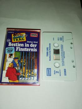TKKG Folge 48 Bestien in der Finsternis Weiß Blau 515837.0 Europa