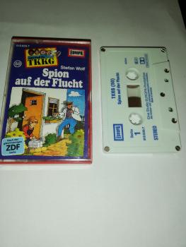 TKKG Folge 50 Spion auf der Flucht 5-fach geschraubt(auf Seite 1) Weiß Blau 515839.7 Europa