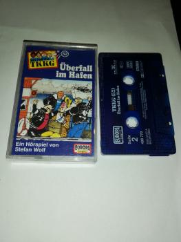 TKKG Folge 52 Überfall im Hafen Blau 490770 PC 209