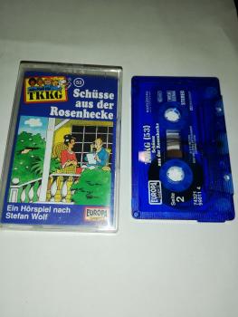 TKKG Folge 53 Schüsse aus der Rosenhecke Blau 7432199011 4