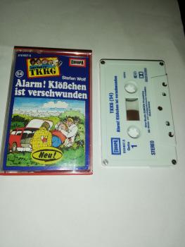 TKKG Folge 54 Alarm! Klößchen ist verschwunden 5-fach geschraubt Weiß Blau 515857.5 Europa(Großes Fenster)