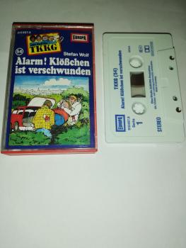 TKKG Folge 54 Alarm! Klößchen ist verschwunden Weiß Blau 515857.5 Europa