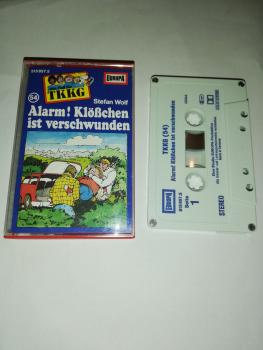 TKKG Folge 54 Alarm! Klößchen ist verschwunden 4-fach geschraubt Weiß Blau 515857.5
