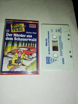 TKKG Folge 55 Der Mörder aus dem Schauerwald Weiß Blau 515858.3 Europa