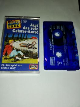TKKG Folge 57 Jagt das rote Geister-Auto Blau 490775 PC 209