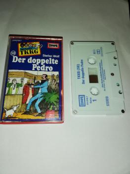 TKKG Folge 58 Der doppelte Pedro 5-fach geschraubt Weiß Blau 514318.7 Europa