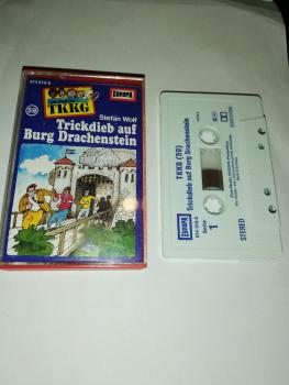TKKG Folge 59 Trickdieb auf Burg Drachenstein Weiß Blau 514319.5 Europa