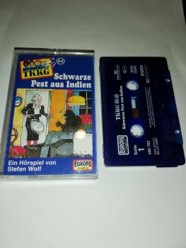 TKKG Folge 64 Schwarze Pest aus Indien Blau 490782 PC 209 Europa