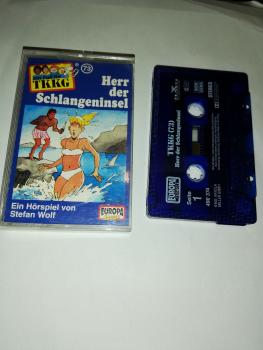 TKKG Folge 73 Herr der Schlangeninsel Blau 490374 PC 209 Europa