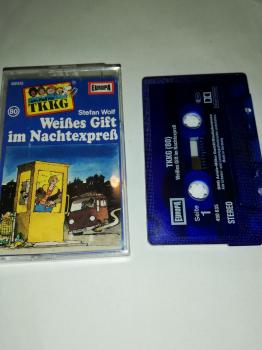 TKKG Folge 80 Weißes Gift im Nachtexpreß Blau 490635-209 Europa
