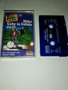 TKKG Folge 83 Hilfe ! Gaby in Gefahr Blau 7432113197 4 PC209 Druck unten Europa
