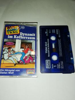 TKKG Folge 84 Dynamit im Kofferraum Blau 7432113196 4 PC 209 Europa
