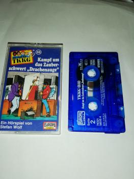 TKKG Folge 88 Kampf um das Zauberschwert Blau 7432118515 4 PC 209