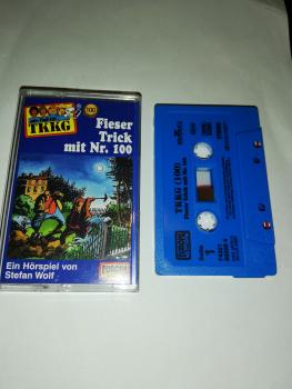 TKKG Folge 100 Fieser Trick mit Nr. 100 Hellblau 7432139568 4 PC 209 Europa
