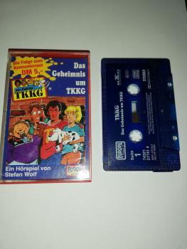 TKKG Folge Das Geheimnis um TKKG Blau Matt 7432127741 4 PC 295 Die Folge zum Kennenlernen Aufdruck