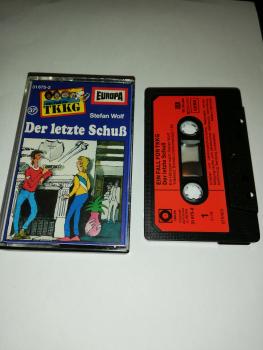 TKKG Sonocord Folge Der letzte Schuß Schwarz Rot 31675-2 Europa