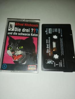 Die Drei Fragezeichen Folge 4 und die Schwarze Katze Schwarz mit Weißen Druck 7432138804 4 Europa