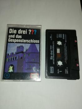 Die Drei Fragezeichen Folge 11 und das Gespensterschloß Schwarz 7432138811 4 Europa(Schriftzug Logo fehlt)