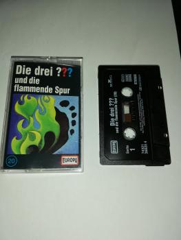 Die Drei Fragezeichen Folge 20 und die flammende Spur Schwarz 8287679761 4/2