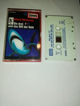 Die Drei Fragezeichen Folge 30 und das Riff der Haie 4-fach geschraubt Weiß Blau 515930.0