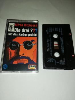 Die Drei Fragezeichen Folge 31 und das Narbengesicht Schwarz 7432138831 4 PC 209