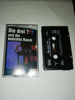 Die Drei Fragezeichen Folge 33 und die bedrohte Ranch Schwarz 8287678024 4/3