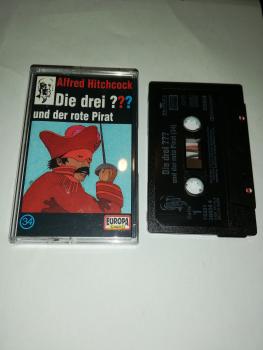 Die Drei Fragezeichen Folge 34 und der rote Pirat Schwarz 7432138834 4 PC 209