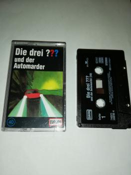 Die Drei Fragezeichen Folge 40 und der Automarder Schwarz 7432138840 4(Schriftzug Logo fehlt)
