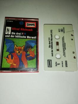 Die Drei Fragezeichen Folge 43 und der höllische Werwolf Grau mit Schwarzen Druck 515963.6 Europa