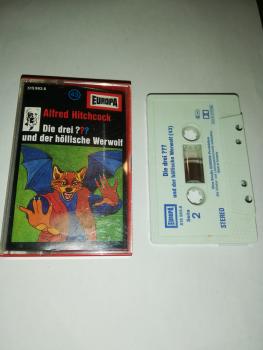 Die Drei Fragezeichen Folge 43 und der höllische Werwolf Weiß Blau 515963.6