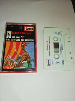Die Drei Fragezeichen Folge 45 und das Gold der Wikinger Weiß Blau Rot 515965.2 Europa