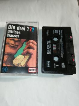 Die Drei Fragezeichen Folge 59 Giftiges Wasser Schwarz 7432118513 4(Schriftzug Logo fehlt)