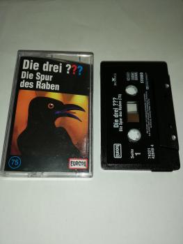 Die Drei Fragezeichen Folge 75 Die Spur des Raben Schwarz 7432142849 4(Schriftzug Logo fehlt)