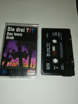 Die Drei Fragezeichen Folge 78 Das leere Grab Schwarz 7432151841 4(Schriftzug Logo fehlt)