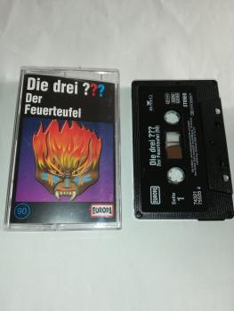 Die Drei Fragezeichen Folge 90 Der Feuerteufel Schwarz 7432175555 4(Schriftzug Logo fehlt)