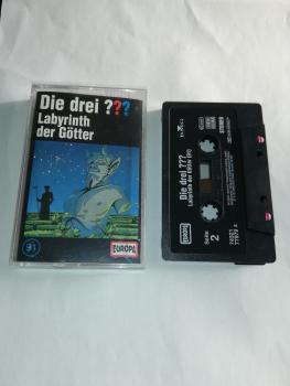 Die Drei Fragezeichen Folge 91 Labyrinth der Götter Schwarz 7432177979 4(Schriftzug Logo fehlt)