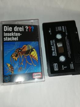 Die Drei Fragezeichen Folge 97 Insektenstachel Schwarz 7432183982 4(Schriftzug Logo fehlt)